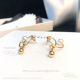 AAA Replica Celine Pearl Yellow Gold Earrings  (2)_th.jpg